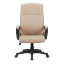Καρέκλα γραφείου διευθυντή Roby pakoworld pu cappuccino 60x70x102-110εκ