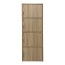 Ντουλάπι-στήλη Soline pakoworld σε sonoma απόχρωση 40x34.5x120εκ