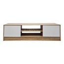Έπιπλο τηλεόρασης Sasa pakoworld sonoma-λευκό 150x35x41.5εκ