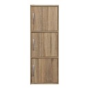 Ντουλάπι-στήλη Soline pakoworld sonoma 40x34.5x90.5εκ