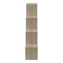 Βιβλιοθήκη Scala pakoworld sonoma 129.5x29x129.5εκ