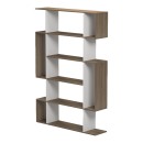 Βιβλιοθήκη Mito pakoworld sonoma - λευκό 108.5x25x161εκ