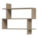 Ραφιέρα τοίχου Paralel pakoworld sonoma 70x22x65,5εκ