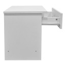 Κομοδίνο Bedy pakoworld λευκό 40x34x42εκ