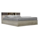 Κρεβάτι OLYMPUS pakoworld χρώμα castillo-toro 160x200εκ