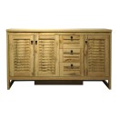 Μπουφές Beles pakoworld sonoma 160x40x93.5εκ