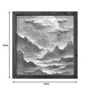 Πίνακας σε καμβά Jedia pakoworld με ψηφιακή εκτύπωση 50x3.5x50εκ