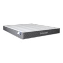 Κρεβάτι με στρώμα Olympus-Dreamer pakoworld wenge 160x200εκ