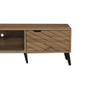 Έπιπλο τηλεόρασης Thelma pakoworld oak μελαμίνης 150x40x41.6εκ