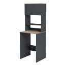 Έπιπλο πλυντηρίου Chaxe pakoworld ανθρακί-sonoma 65x32.5x183.6εκ