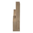 Σύνθετο σαλονιού Seruno pakoworld sonoma 170x25x100εκ