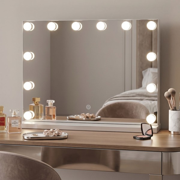 Καθρέπτης Belia pakoworld led 80x12x62εκ