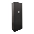 Ντουλάπα δίφυλλη Athos pakoworld σε wenge απόχρωση 60x42x180εκ