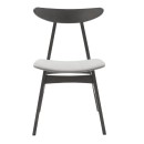 Tραπεζαρία Benson - Orlean pakoworld σετ 5τμχ rustic grey-ύφασμα γκρι 120x75x75εκ