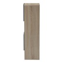 Σύνθετο σαλονιού Defry pakoworld sonoma-ανθρακί 177.5x31.5x110εκ