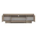 Έπιπλο τηλεόρασης Derden pakoworld sonoma 197x38x58εκ