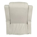 Πολυθρόνα relax με μηχανισμό massage Gessel pakoworld μπεζ ύφασμα 80x90x98εκ