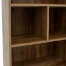 Βιβλιοθήκη Lucinda pakoworld oak 120x29.8x180.5εκ