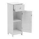 Ντουλάπι-στήλη Chesy pakoworld mdf λευκό 32x30x87εκ