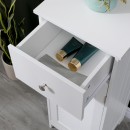 Ντουλάπι-στήλη Chesy pakoworld mdf λευκό 32x30x87εκ