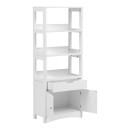 Ντουλάπι-στήλη Sejo pakoworld mdf λευκό 60x32.5x154εκ