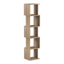 Βιβλιοθήκη Cubik pakoworld sonoma 35x30x161εκ