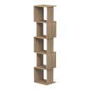 Βιβλιοθήκη Cubik pakoworld sonoma 35x30x161εκ