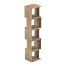 Βιβλιοθήκη Cubik pakoworld sonoma 35x30x161εκ