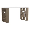 Γραφείο εργασίας Lovet pakoworld sonoma-λευκό 140x60x72εκ