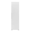 Στήλη Diamond1 pakoworld λευκό gloss 50x35x187εκ