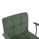 Καρέκλα γραφείου Buleco pakoworld λαδί ύφασμα 56x46x74-86εκ