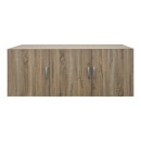 Πατάρι ντουλάπας τρίφυλλο Alvia pakoworld sonoma 150x51x60εκ