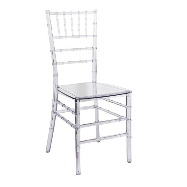 Καρέκλα Tiffany pakoworld διάφανο pc 38x38.5x88εκ