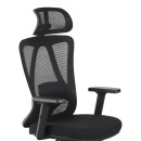 Καρέκλα γραφείου διευθυντή Magida pakoworld mesh μαύρο 58.5x66x115-125εκ
