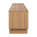 Έπιπλο τηλεόρασης Jenfia pakoworld mdf σε φυσική απόχρωση 180x39x45,5εκ