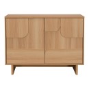 Μπουφές Jenfia pakoworld mdf σε φυσική απόχρωση 101,2x39x75,5εκ