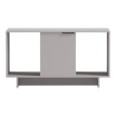 Τραπέζι σαλονιού Nalinda pakoworld taupe 100x55x55εκ
