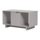 Τραπέζι σαλονιού Nalinda pakoworld taupe 100x55x55εκ