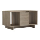 Τραπέζι σαλονιού Nalinda pakoworld sonoma 100x55x55εκ