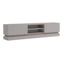 Έπιπλο τηλεόρασης Wendo pakoworld taupe-sonoma 200x37x47εκ