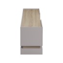 Έπιπλο τηλεόρασης Wendo pakoworld taupe-sonoma 200x37x47εκ