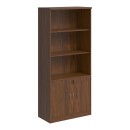 Βιβλιοθήκη γραφείου επαγγελματική Fesialo pakoworld wenge 80x40x180εκ