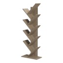 Βιβλιοθήκη Fyllo pakoworld sonoma 50x25x141.5εκ