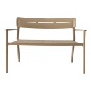 Παγκάκι διθέσιο Cadrin pakoworld cappuccino PP 117x60x83εκ