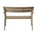 Παγκάκι διθέσιο Cadrin pakoworld cappuccino PP 117x60x83εκ