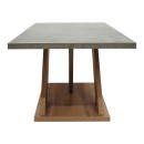 Τραπέζι σαλονιού Solange pakoworld σε γκρι-sonoma απόχρωση 110x55x47.5εκ