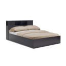 Κρεβάτι OLYMPUS pakoworld σε χρώμα wenge 140x200εκ