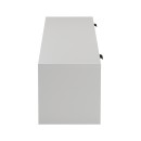 Έπιπλο τηλεόρασης Lemardo pakoworld λευκό 180x40x40εκ