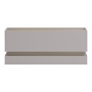 Τραπέζι σαλονιού Wendo pakoworld taupe-sonoma 97x60x40εκ