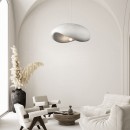 Φωτιστικό οροφής led Ferecon pakoworld E27 ps λευκό Φ45x25εκ